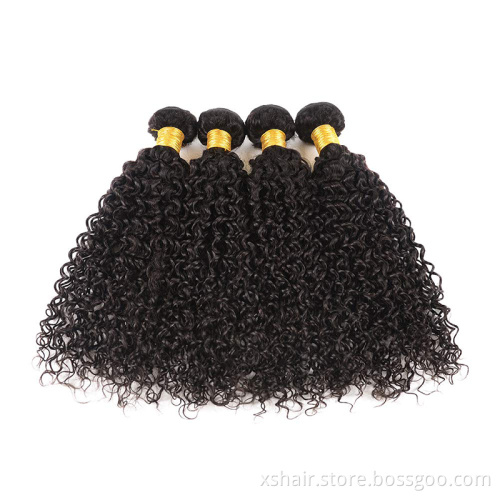 Wholesale hair 30 inch bundles human bulk curly frontal and bundles human hair bulk for black woman